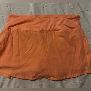 Peach hind athletic skort